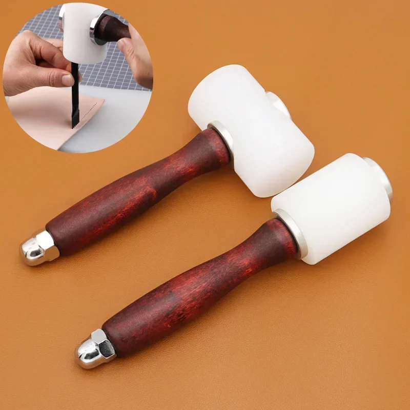 Wooden Mallet Carving - Leather Carving Hammer - Multi-functional DIY