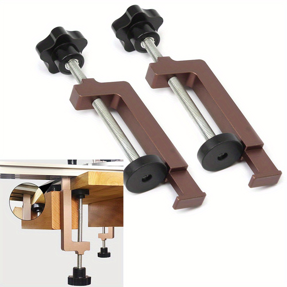 Woodworking Z Clips - 2Pcs G-Clip for Trimming Machine Milling