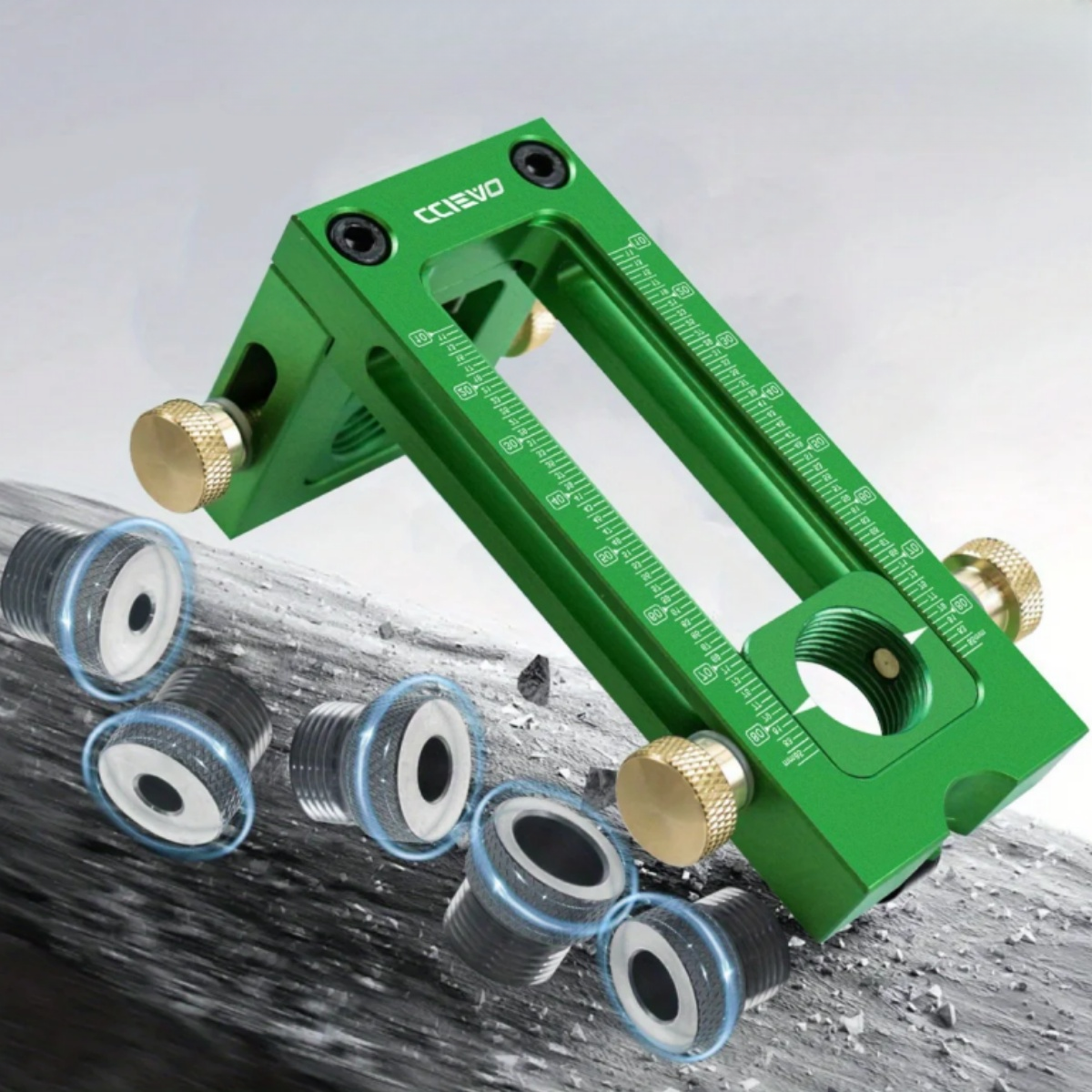 Woodworking Drill Bits - Screw Jig 2-in-1 Adjustable Woodworking Drilling