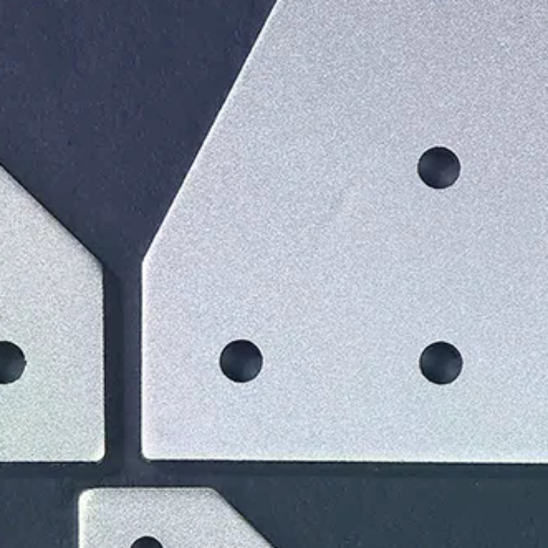 Woodworking Joint Types - 1Pc T/L Type 5 Hole Joint
