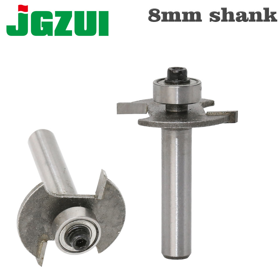 Woodworking Joint Types - 8mm Shank High Quality 
