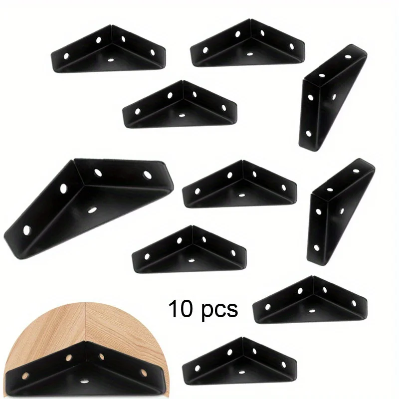 Woodworking Joint Types - 10pcs 90 Degree Right Angle Flat