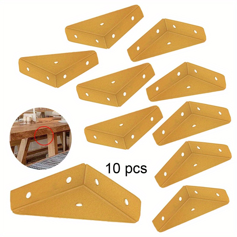 Woodworking Joint Types - 10pcs 90 Degree Right Angle Flat