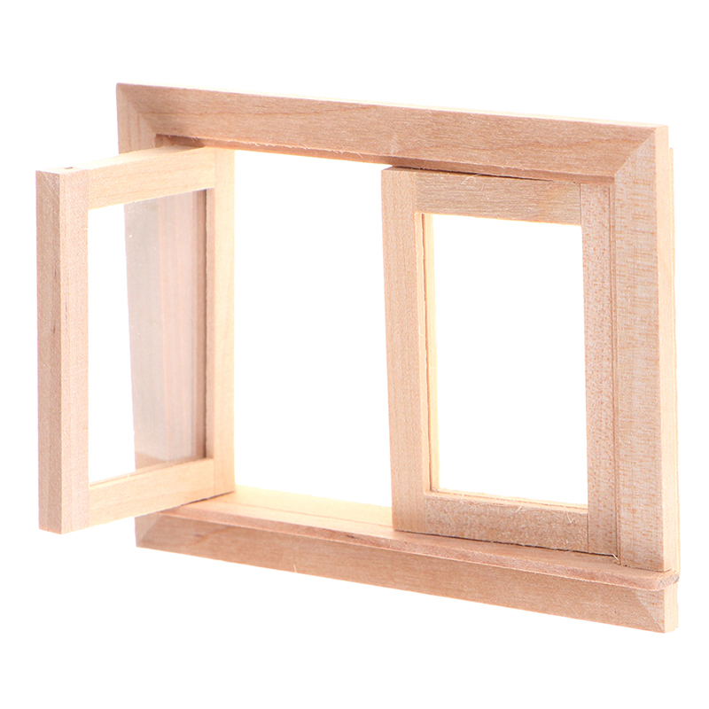 1pcs  DIY Double Window 1/12 D - مراجعة Woodworking Veneer وسعره