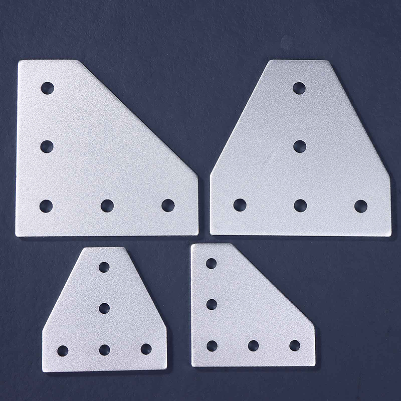 1Pc 5 Hole Corner Angle Bracke - مراجعة Woodworking Joint Types وسعره