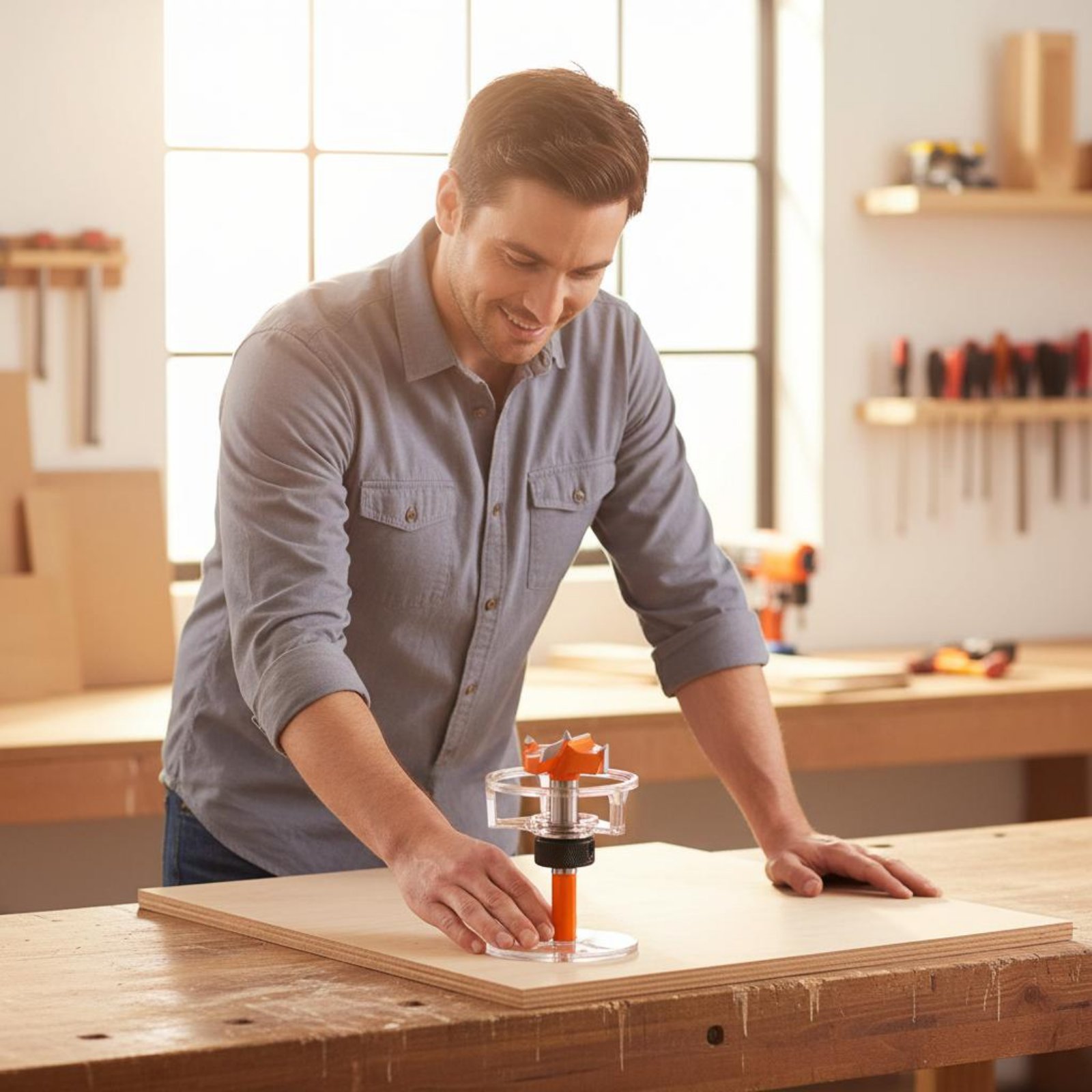 35mm Cup Drilling Jig Adjustab - مراجعة Woodworking Drills وسعره