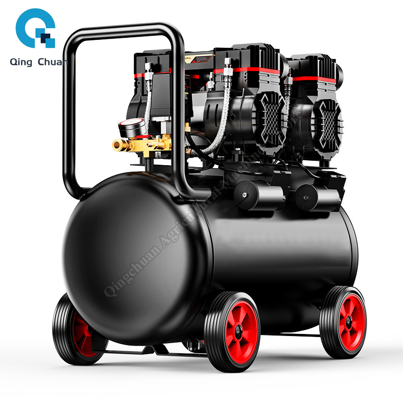Air Compressor Small 220V 40L  - مراجعة Woodworking Oil وسعره