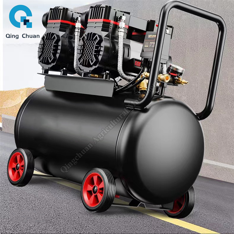Air Compressor Small 220V 40L  - مراجعة Woodworking Oil وسعره