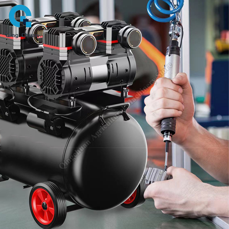 Air Compressor Small 220V 40L  - مراجعة Woodworking Oil وسعره