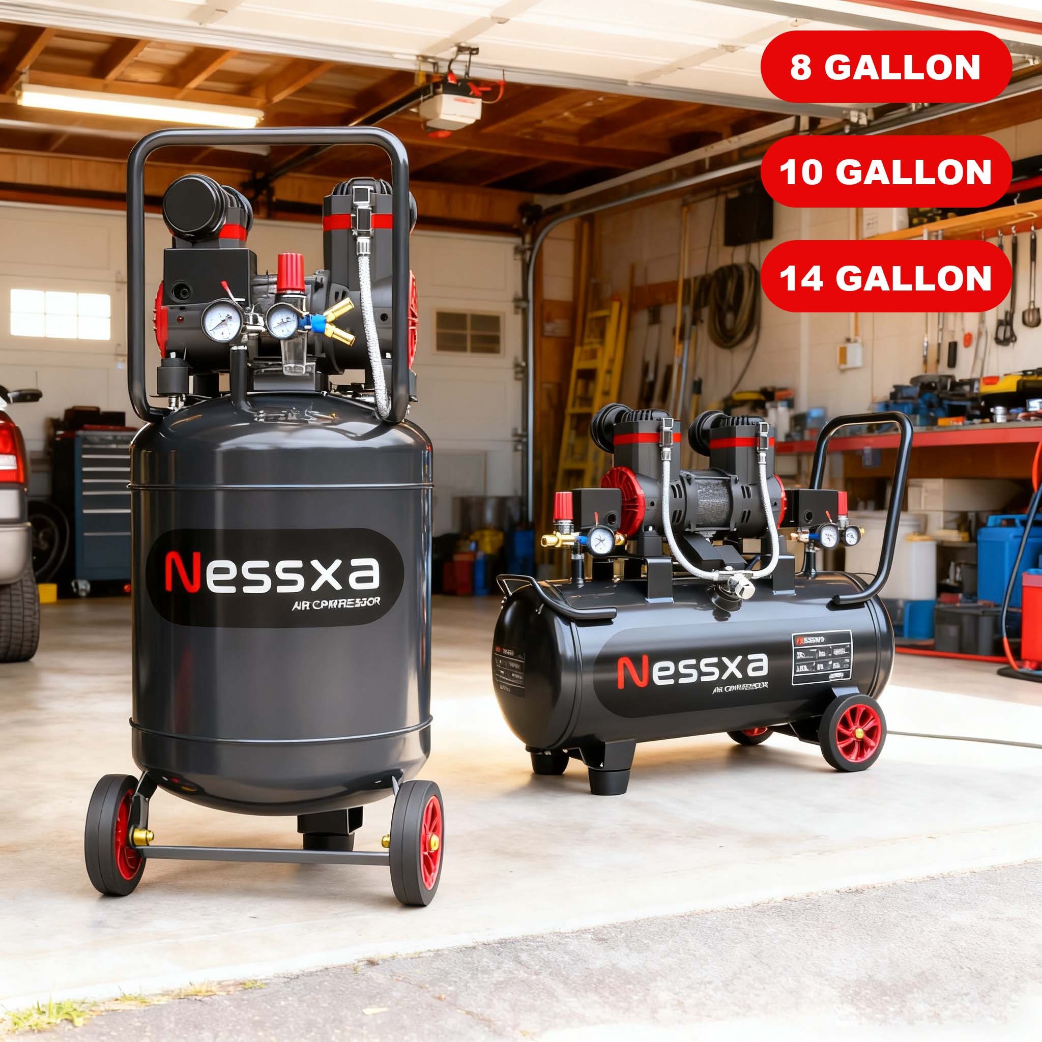 8/10/14 Gallon Ultra Quiet Air - مراجعة Woodworking Oil وسعره