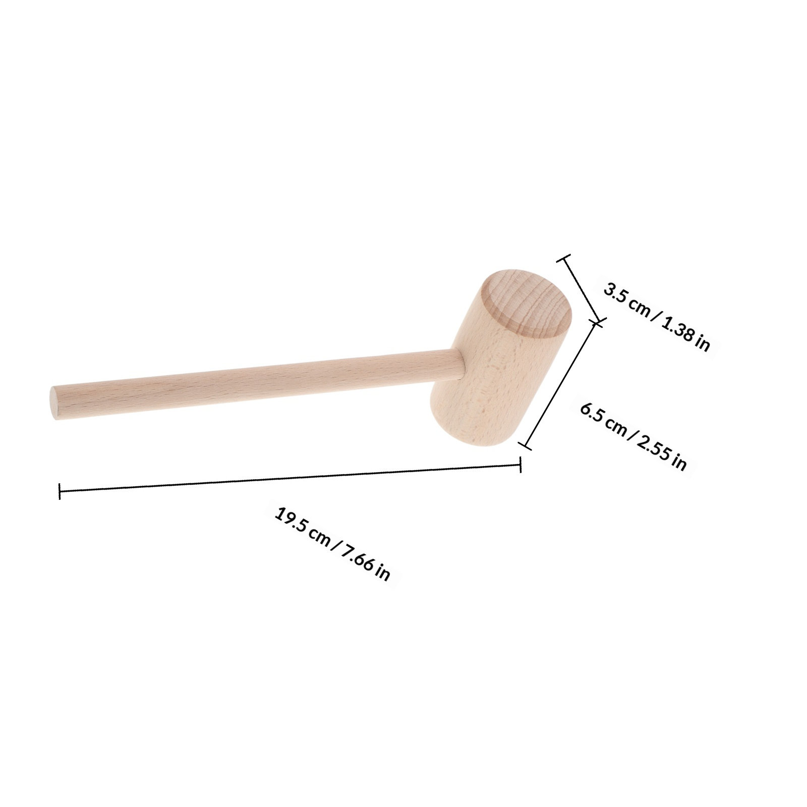 Wooden Crafting Hammer DIY Woo - مراجعة Wooden Mallet Carving وسعره