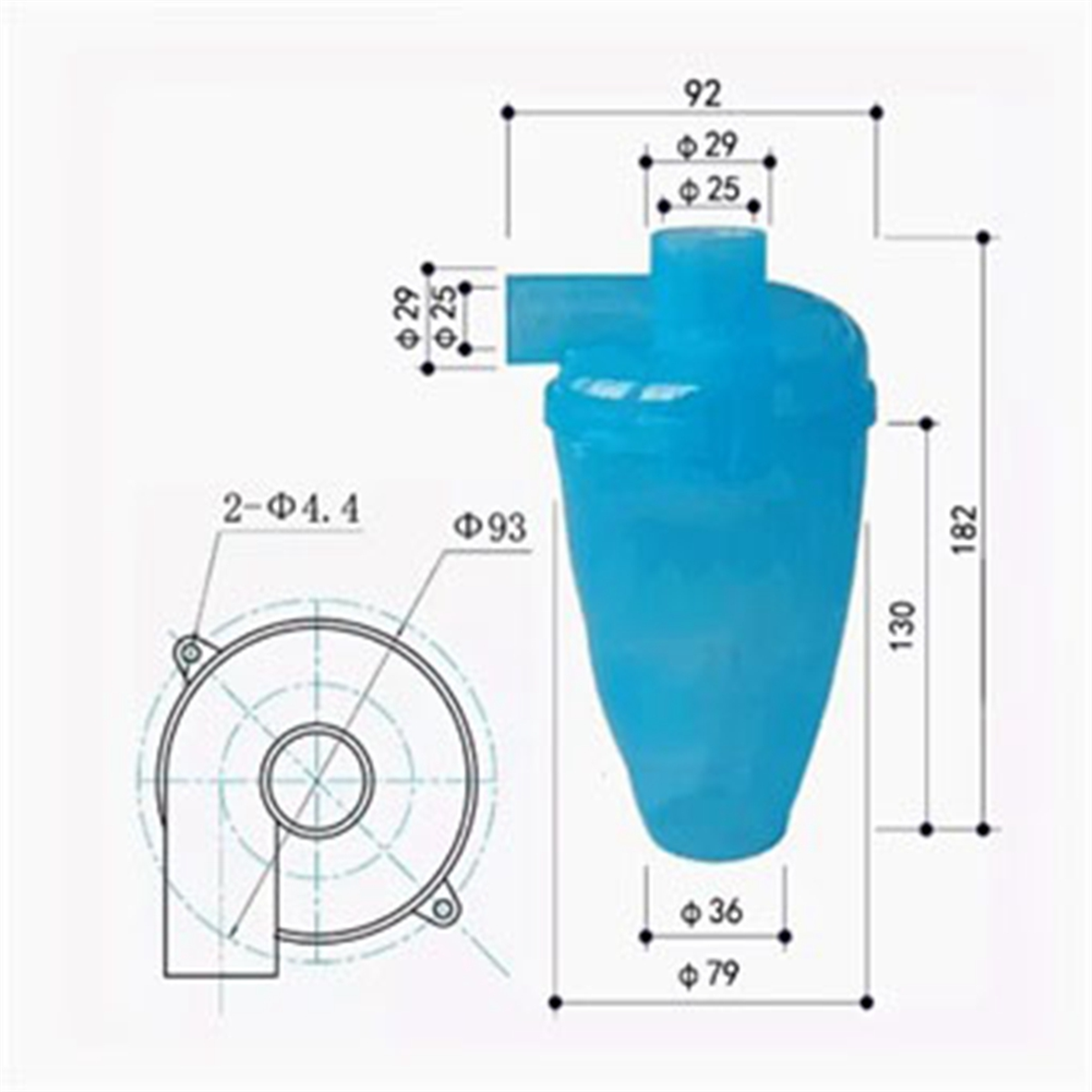Dust Collector Cyclone Mini Sm - مراجعة Woodworking Vacuum Press وسعره