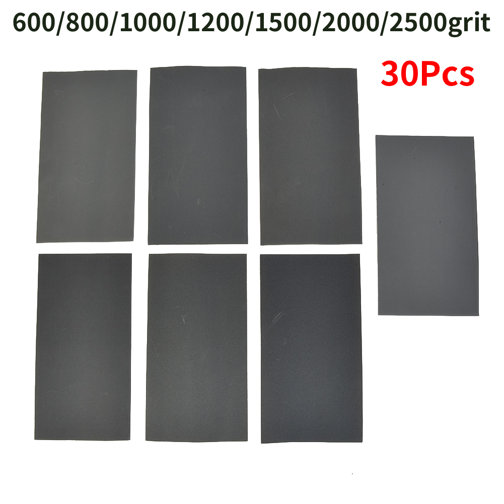 70pcs Sandpaper Wet/ Dry 600 8 - مراجعة Woodworking Veneer وسعره