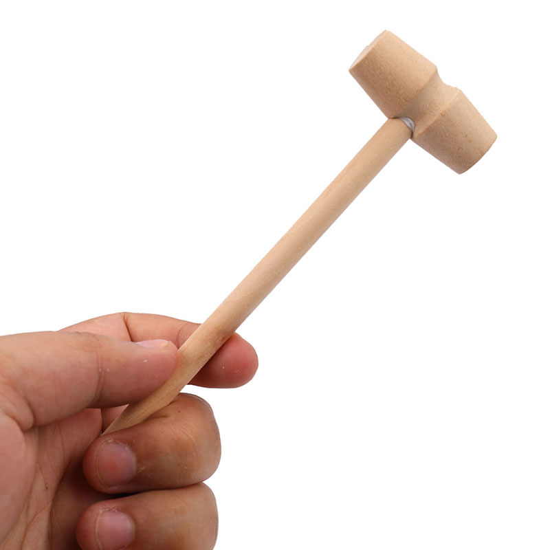 10 Pieces Mini Unique Kitchen  - مراجعة Wooden Mallet Carving وسعره