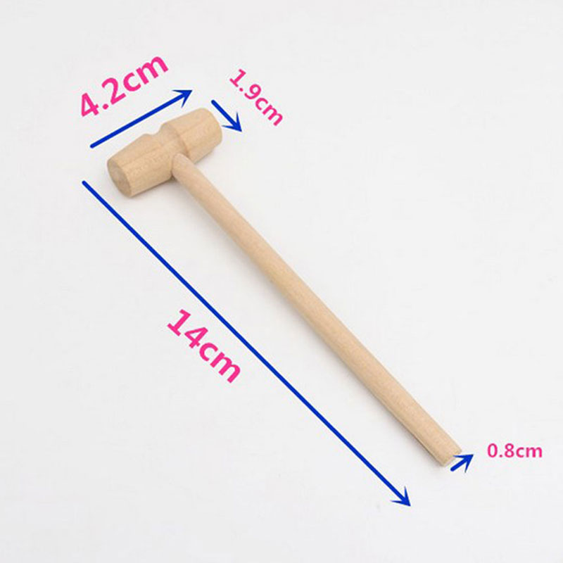 10 Pieces Mini Unique Kitchen  - مراجعة Wooden Mallet Carving وسعره