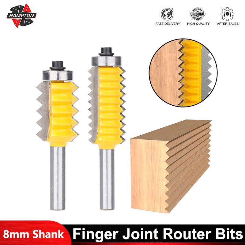 1PCS 8mm Shank Finger Joint Gl - مراجعة Woodworking Joint Types وسعره
