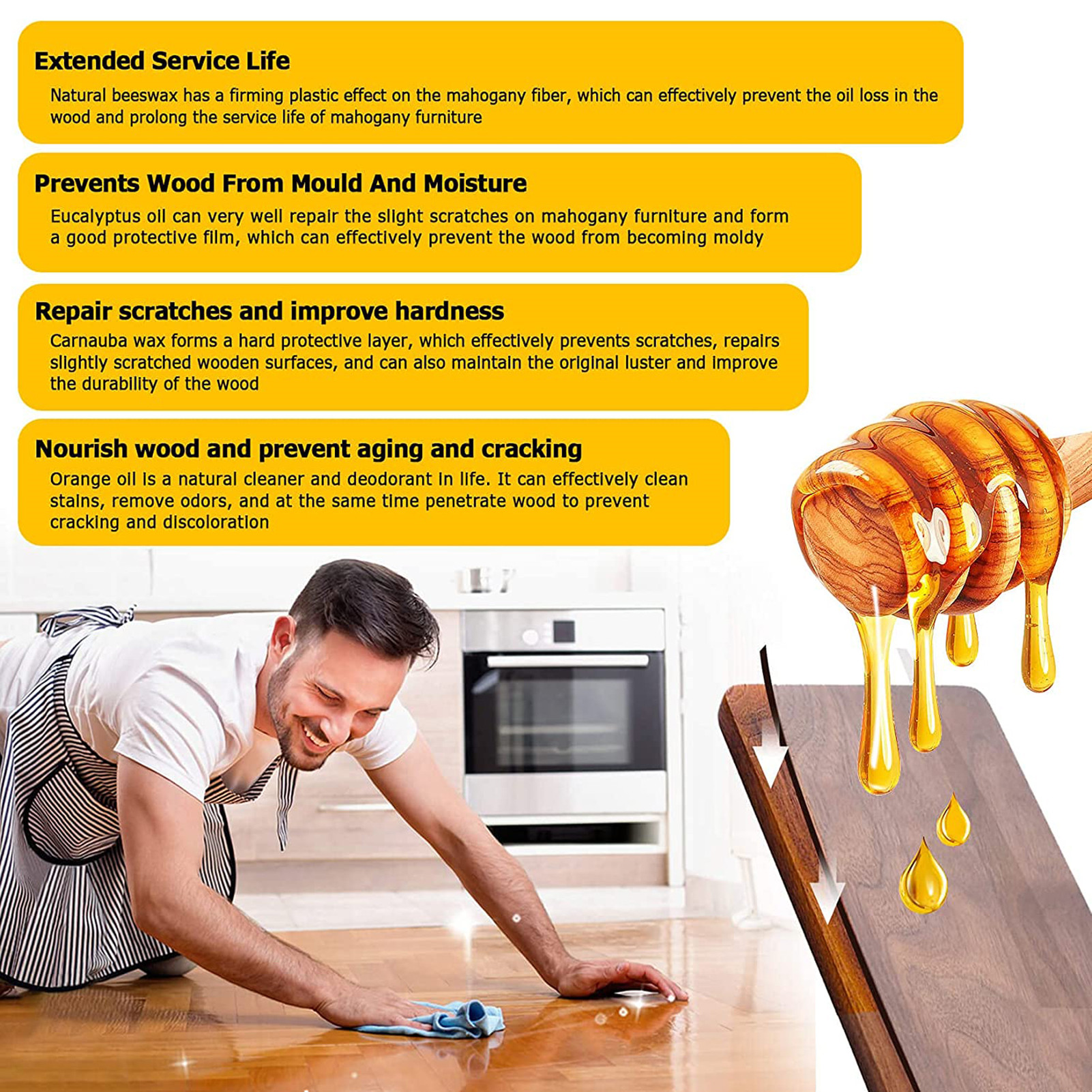 Wood Seasoning Beewax Furnitur - مراجعة Woodworking Veneer وسعره