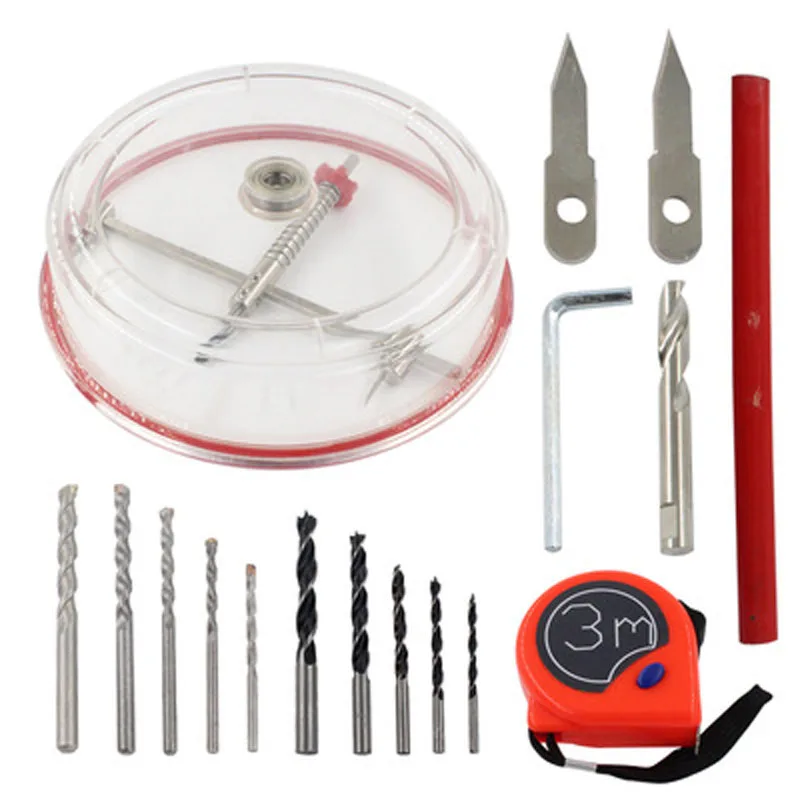 Adjustable Hole Saw Cutter Dri - مراجعة Woodworking Drill Bits وسعره