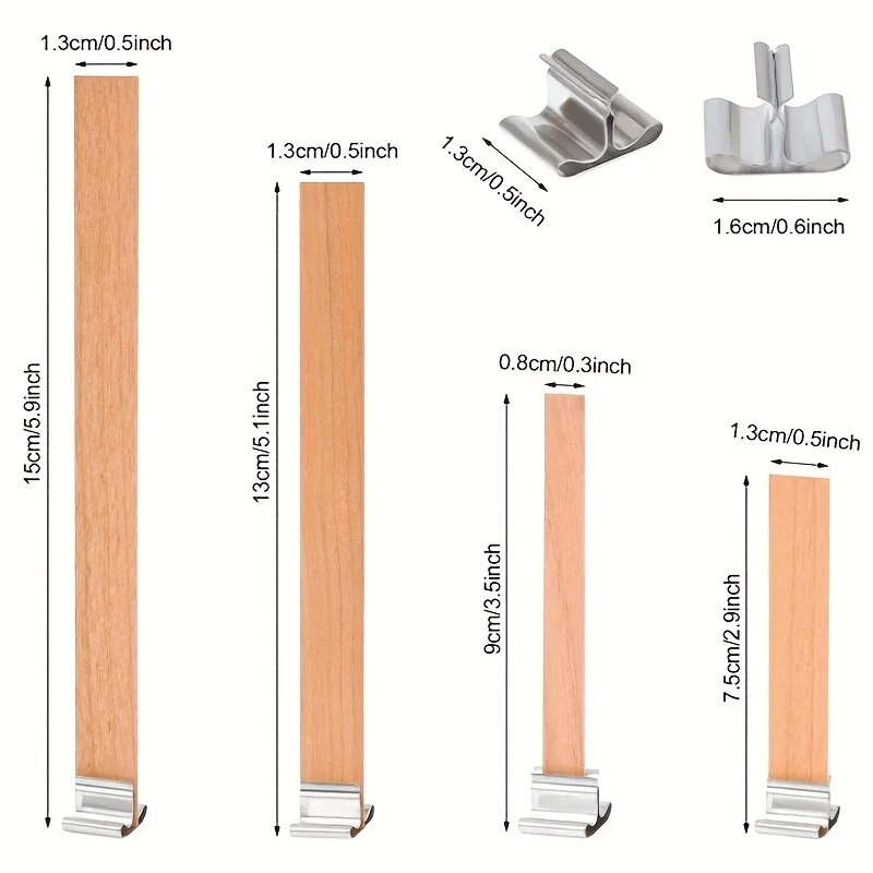30pcs High Quality Wooden Cand - مراجعة Woodworking Z Clips وسعره