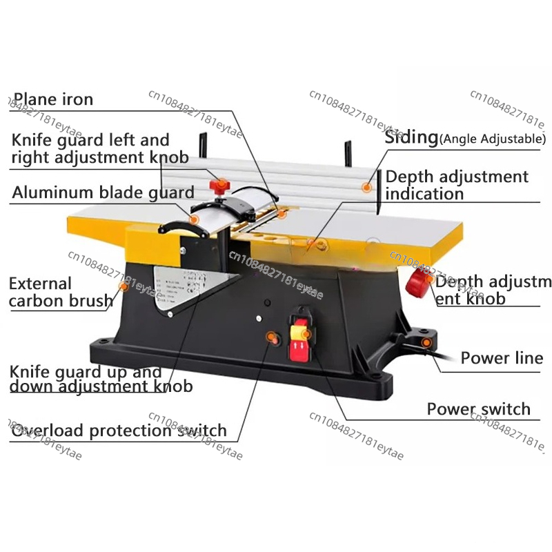1800w Electric Wood Thicknesse - مراجعة Woodworking Thicknesser وسعره