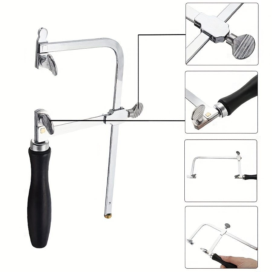 Adjustable Jewelry Saw Frame w - مراجعة Woodworking Z Clips وسعره