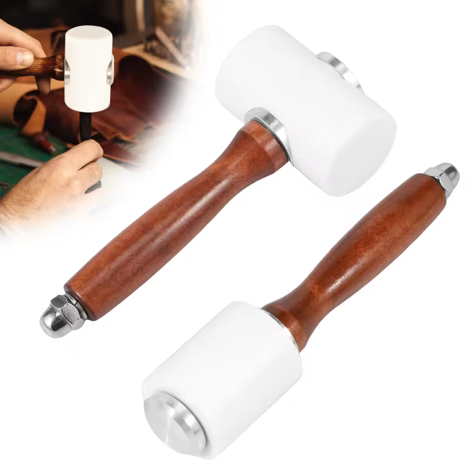Leather Carve Hammer Mallet Ny - مراجعة Wooden Mallet Carving وسعره