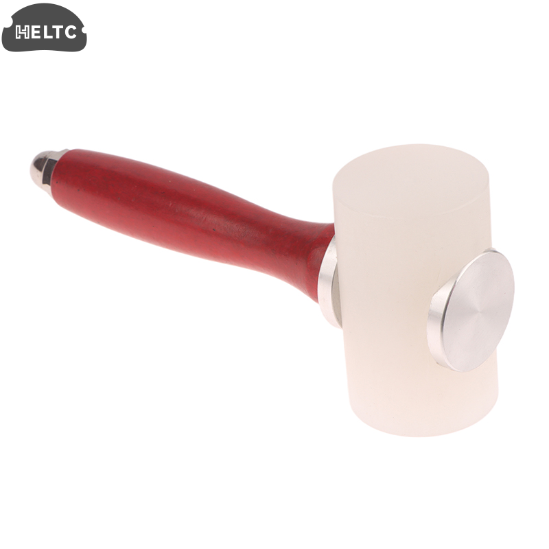 1Pc Wood DIY  Professional Lea - مراجعة Wooden Mallet Carving وسعره