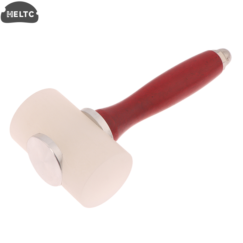 1Pc Wood DIY  Professional Lea - مراجعة Wooden Mallet Carving وسعره