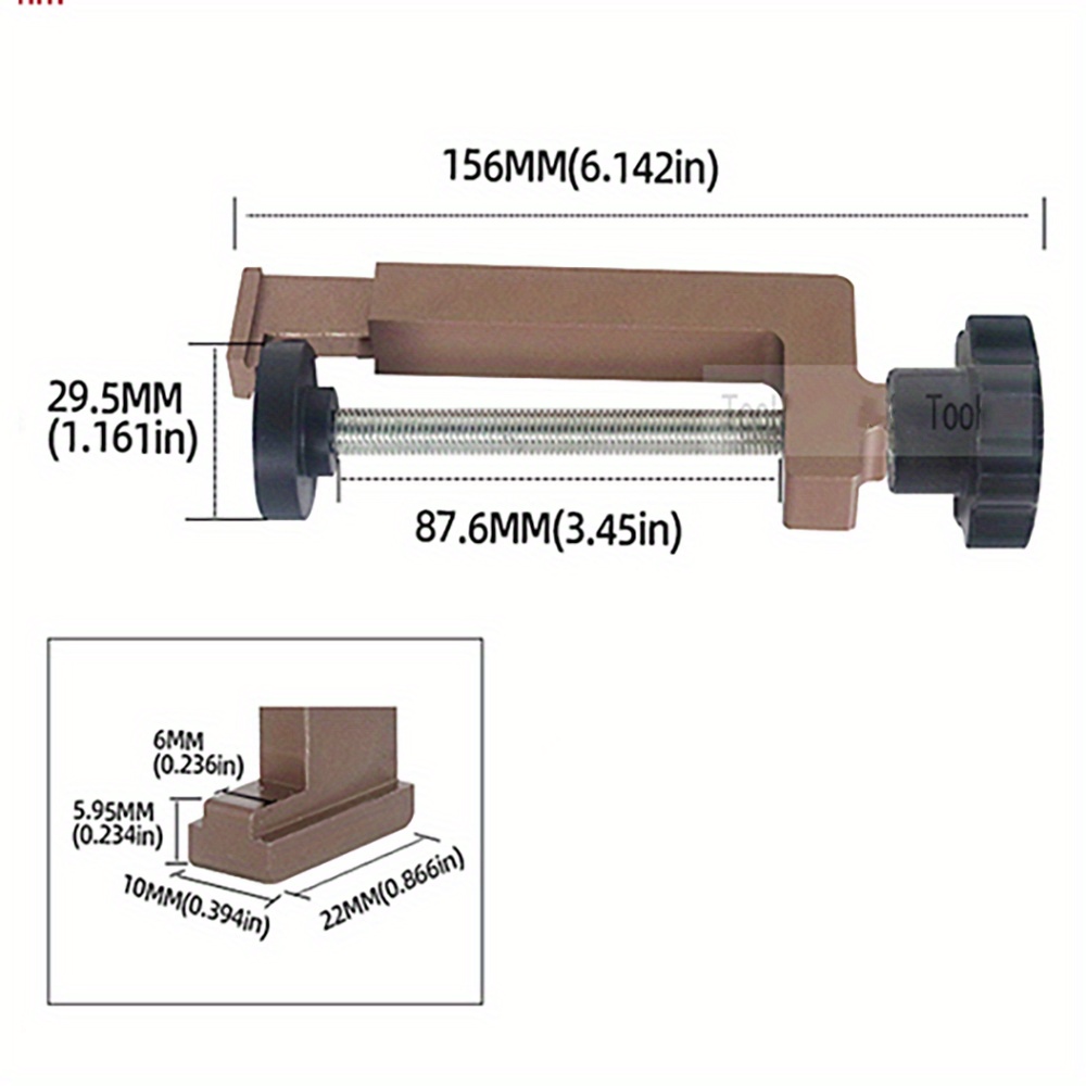 2Pcs G-Clip for Trimming Machi - مراجعة Woodworking Z Clips وسعره