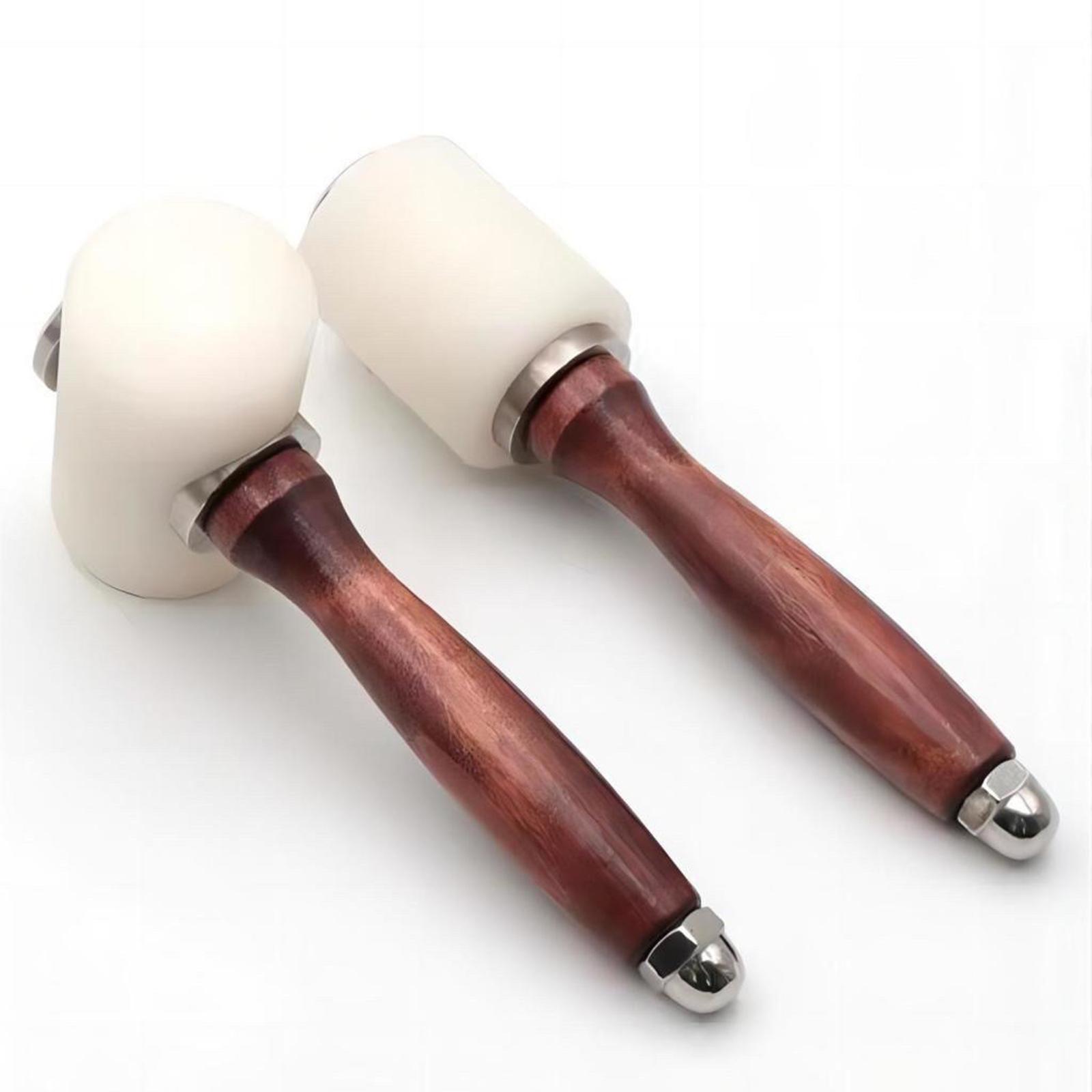 Durable Leathercraft Nylon Ham - مراجعة Wooden Mallet Carving وسعره