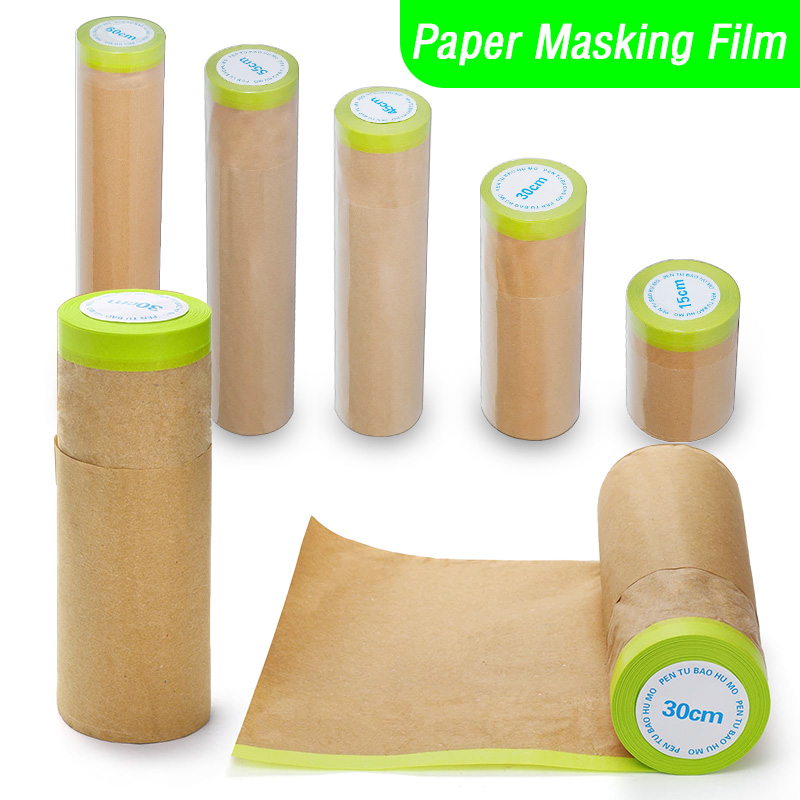 Kraft Paper Masking Film Dustp - مراجعة Woodworking Veneer وسعره