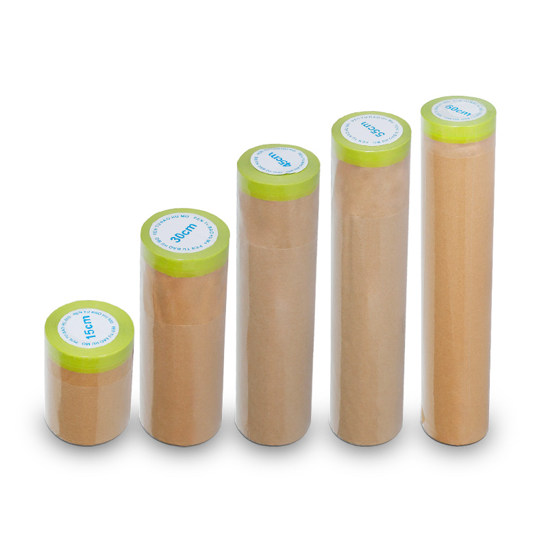 Kraft Paper Masking Film Dustp - مراجعة Woodworking Veneer وسعره