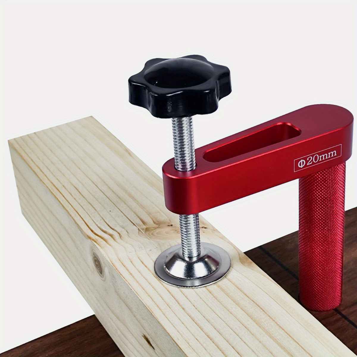 1pc 19mm/20mm Dog Hole Clamp W - مراجعة Woodworking Z Clips وسعره