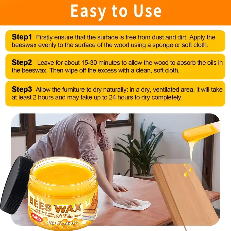Natural Beeswax Wood Oil Polis - مراجعة Woodworking Oil وسعره