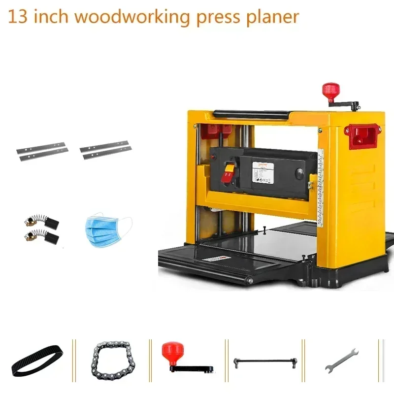2000W 13 Inch Electric Wood Th - مراجعة Woodworking Thicknesser وسعره