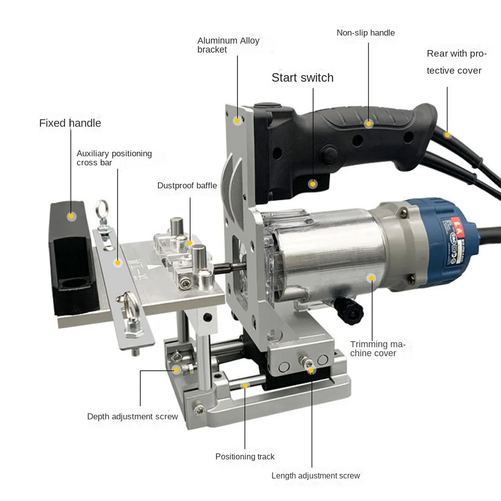 Woodworking Slotting Locator C - مراجعة Woodworking Jointer وسعره