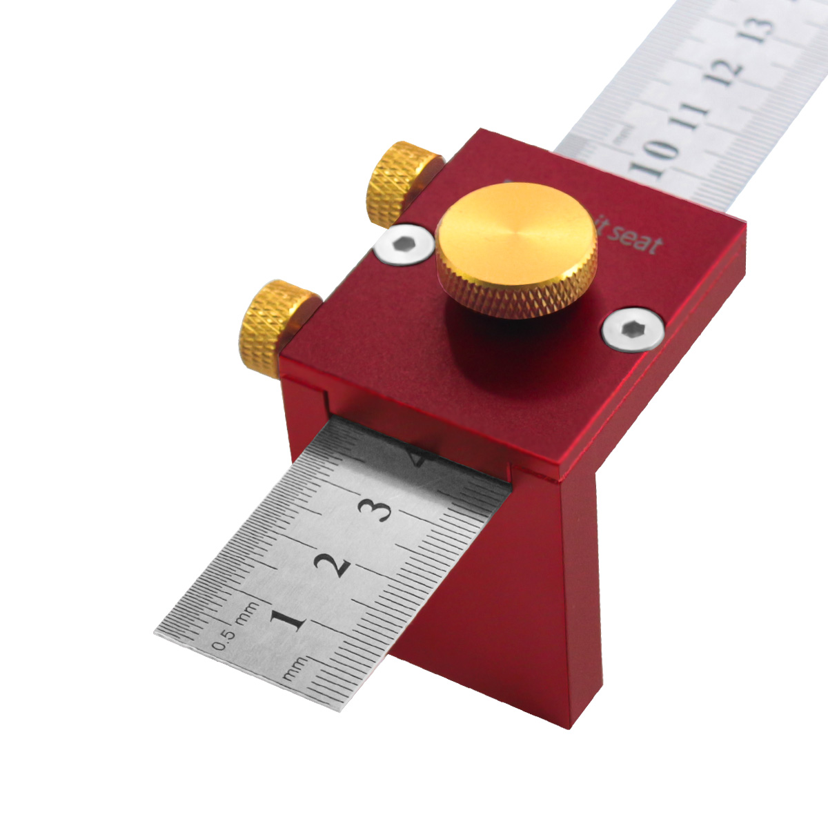 30cm/12 Inch Scribing Ruler 90 - مراجعة Marking Gauge Tool وسعره
