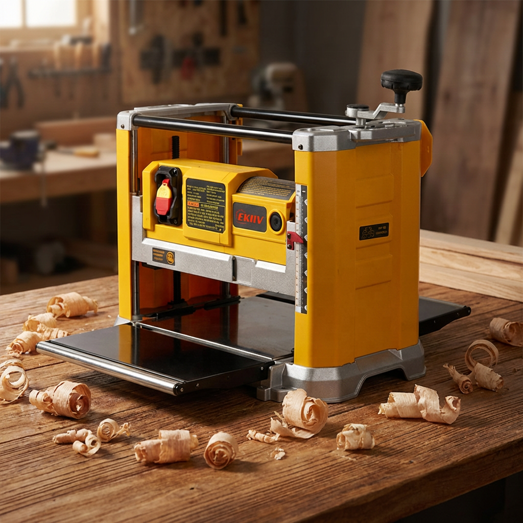 110v/220v Portable Wood Thickn - مراجعة Woodworking Thicknesser وسعره