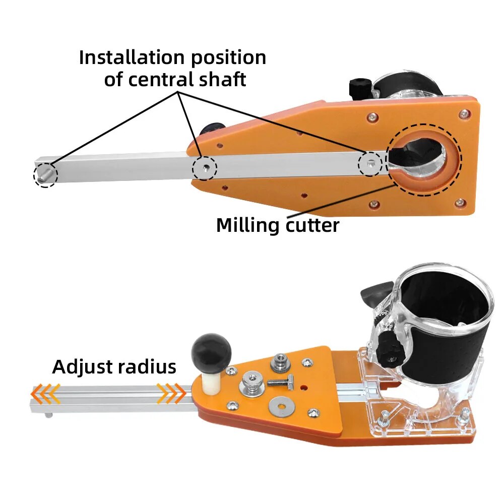 Circle Cutting Jig for Makita  - مراجعة Woodworking Jointer وسعره