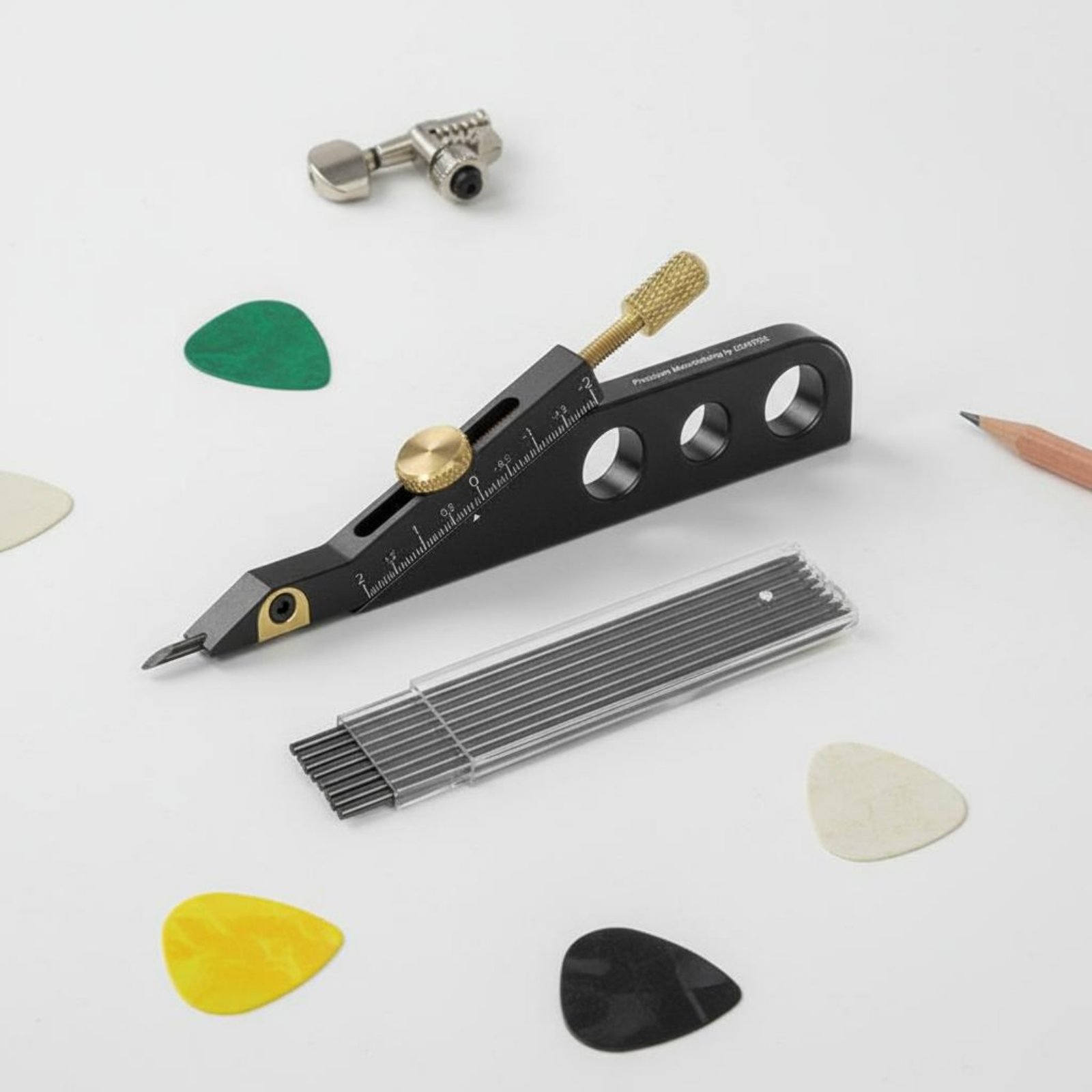Guitar Nut Slotting Marking To - مراجعة Marking Gauge Tool وسعره
