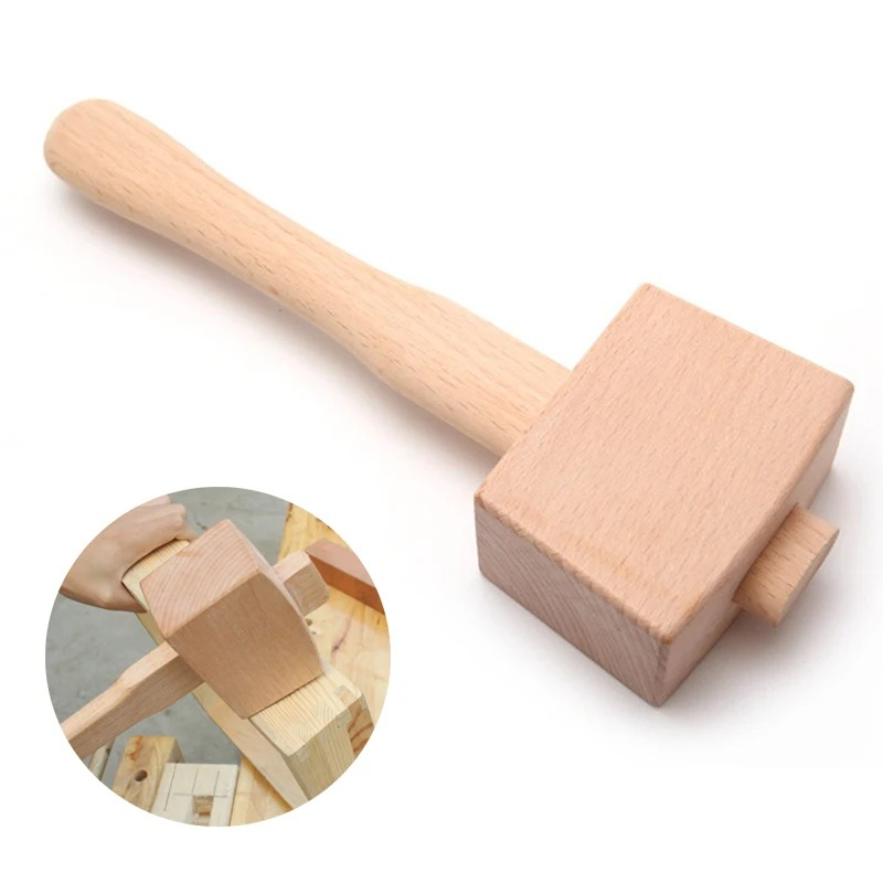 DIY handmade leather, woodwork - مراجعة Wooden Mallet Carving وسعره
