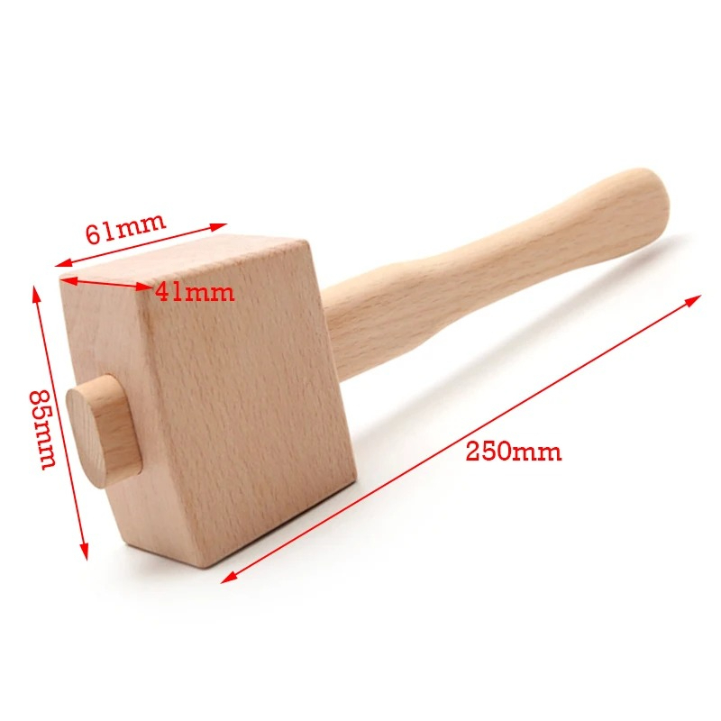 DIY handmade leather, woodwork - مراجعة Wooden Mallet Carving وسعره
