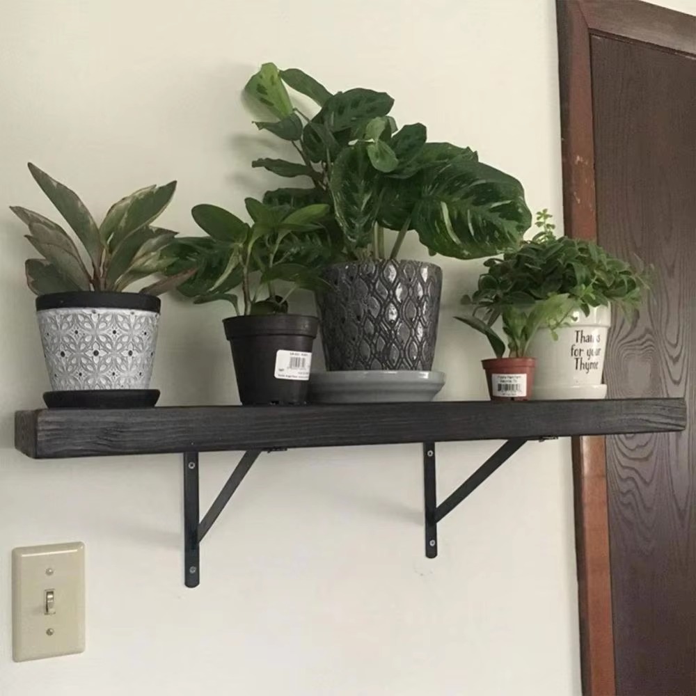 New L-type Floating Shelf Wall - مراجعة Woodworking Joint Types وسعره