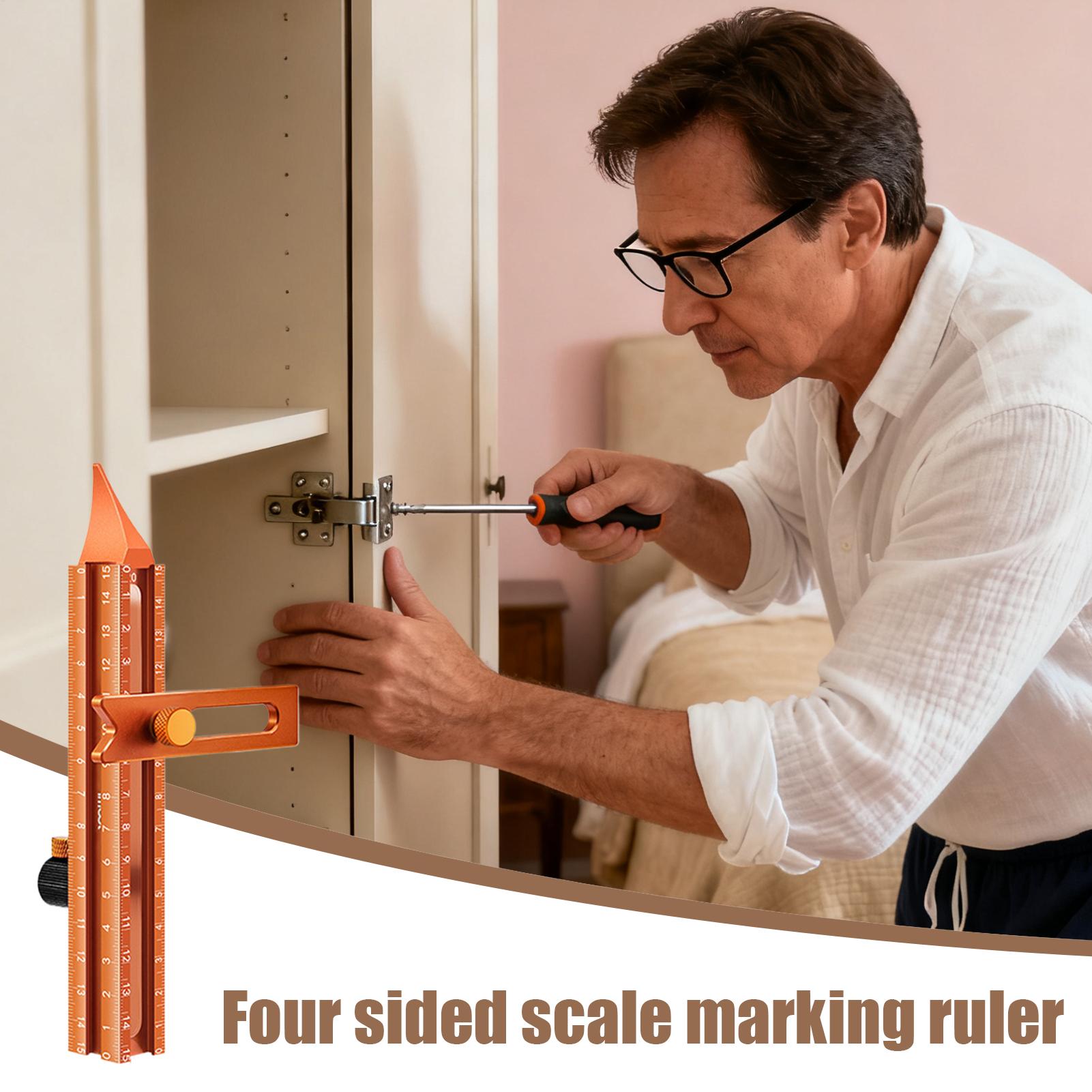 Wood Marking Tool 4-Sided Magn - مراجعة Marking Gauge Tool وسعره