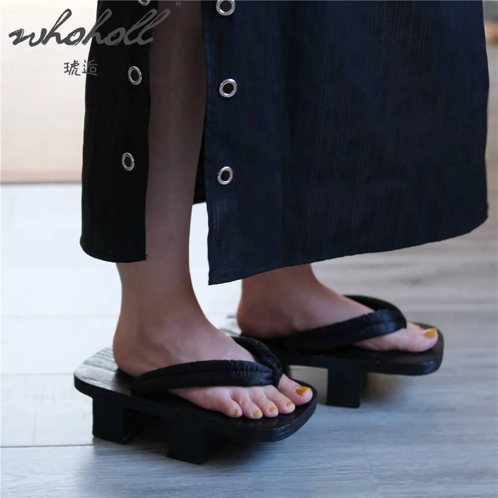 WHOHOLL Unisex Japanese Wooden - مراجعة Woodworking Shoes وسعره