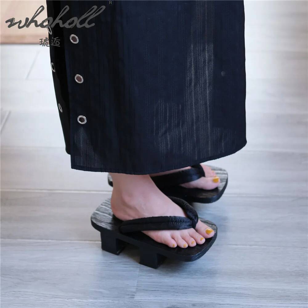 WHOHOLL Unisex Japanese Wooden - مراجعة Woodworking Shoes وسعره