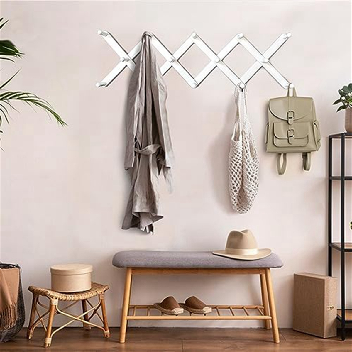 A18Z Coat Rack Wall Mount Acco - مراجعة Woodworking Vacuum Press وسعره