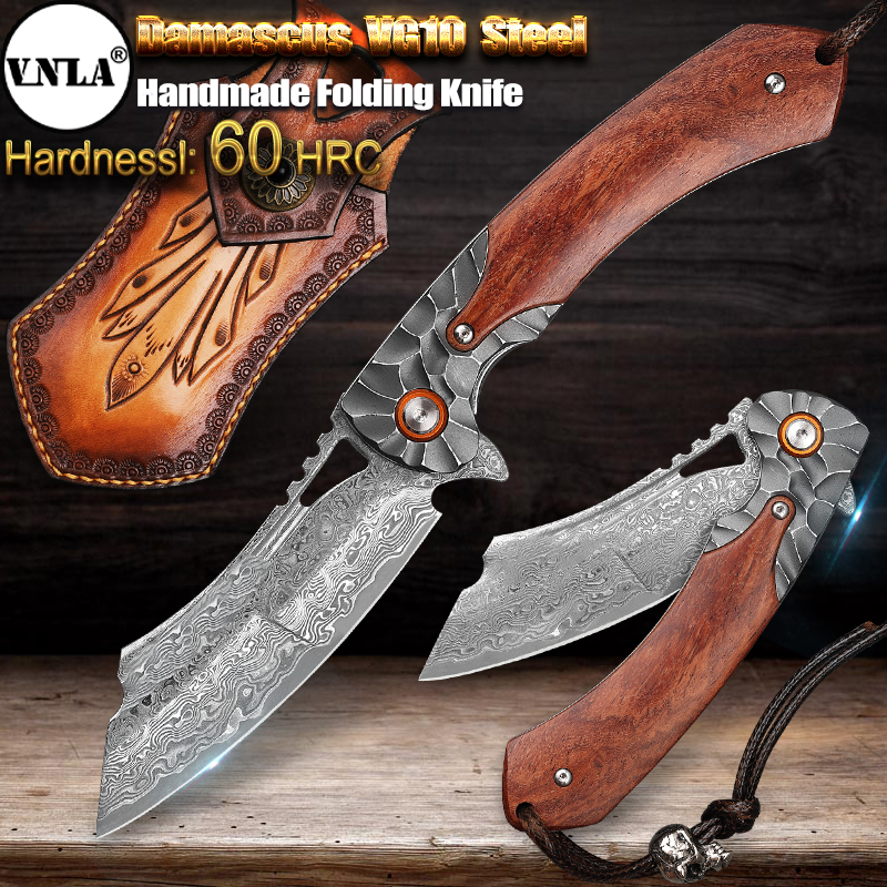 VNLA High Quality Damascus Ste - مراجعة Woodworking Z Clips وسعره