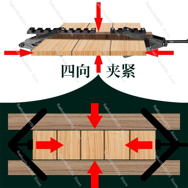 4-Way Panel Clamp, Adjustable  - مراجعة Woodworking Novel وسعره
