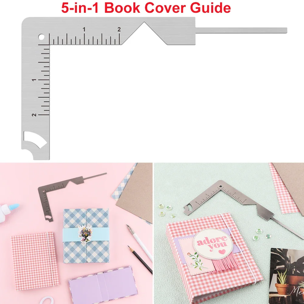 5-in-1 Book Cover Guide Stainl - مراجعة Marking Gauge Tool وسعره
